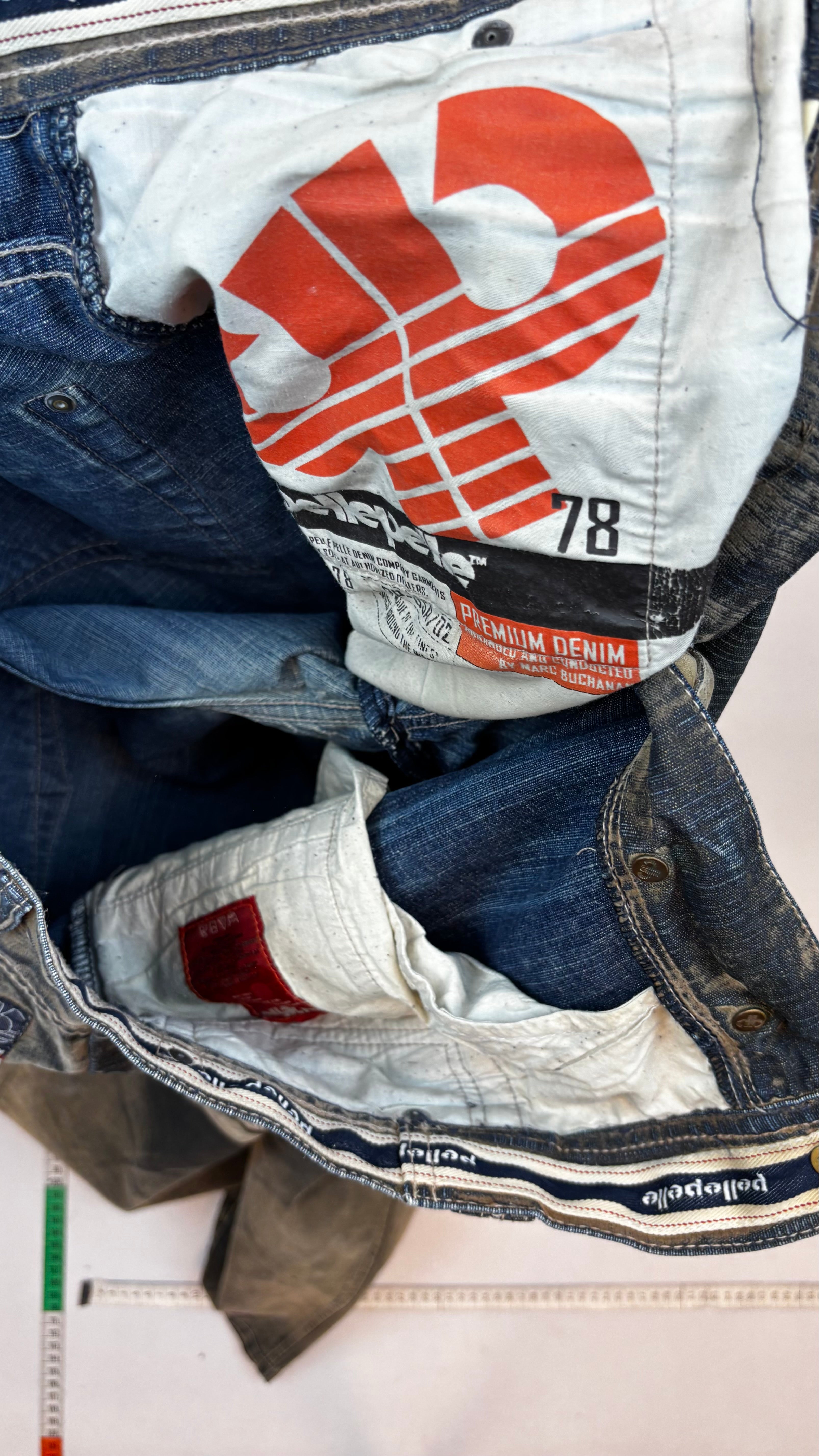 Pelle pelle baggy jeans