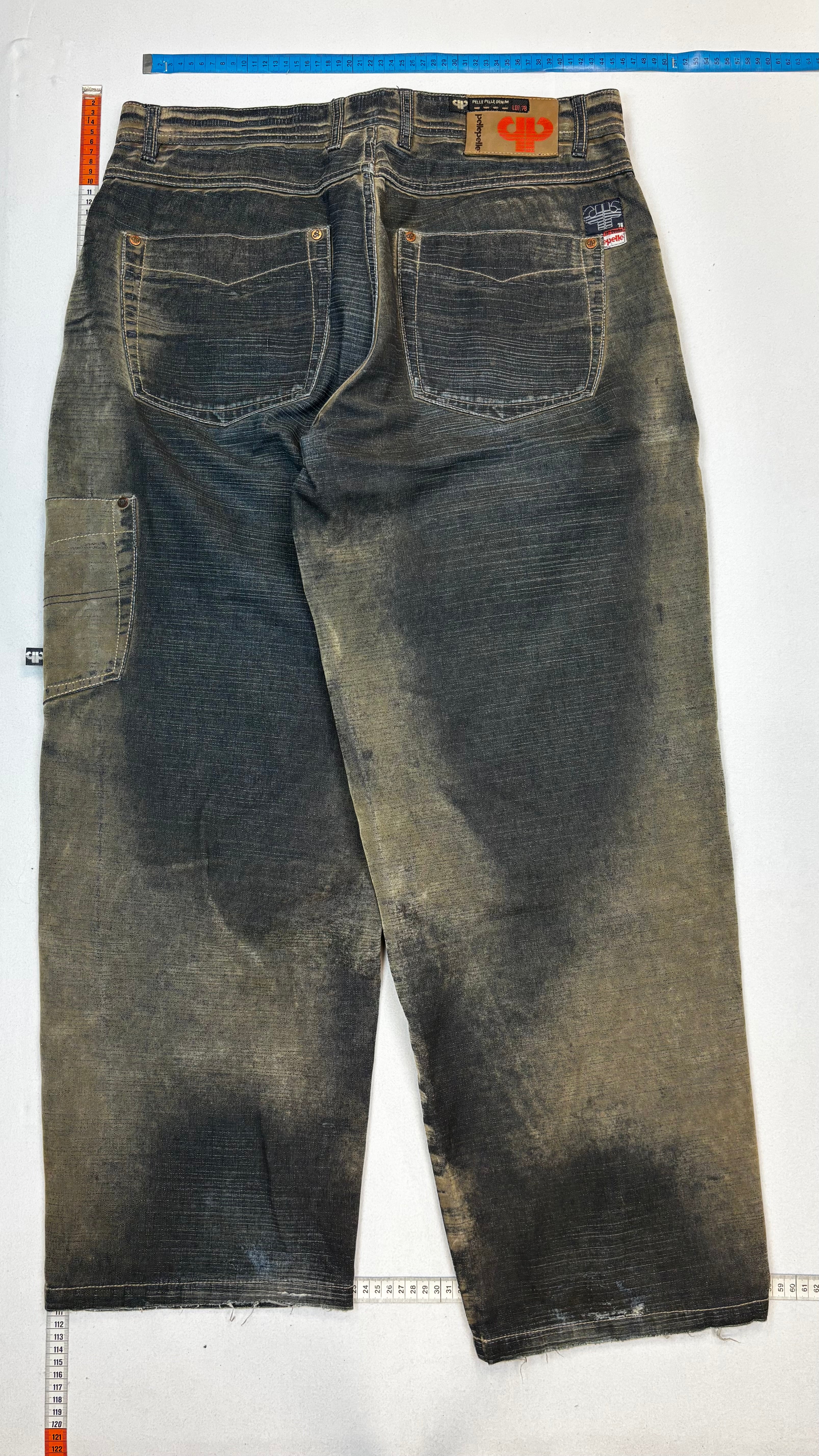Pelle pelle baggy jeans