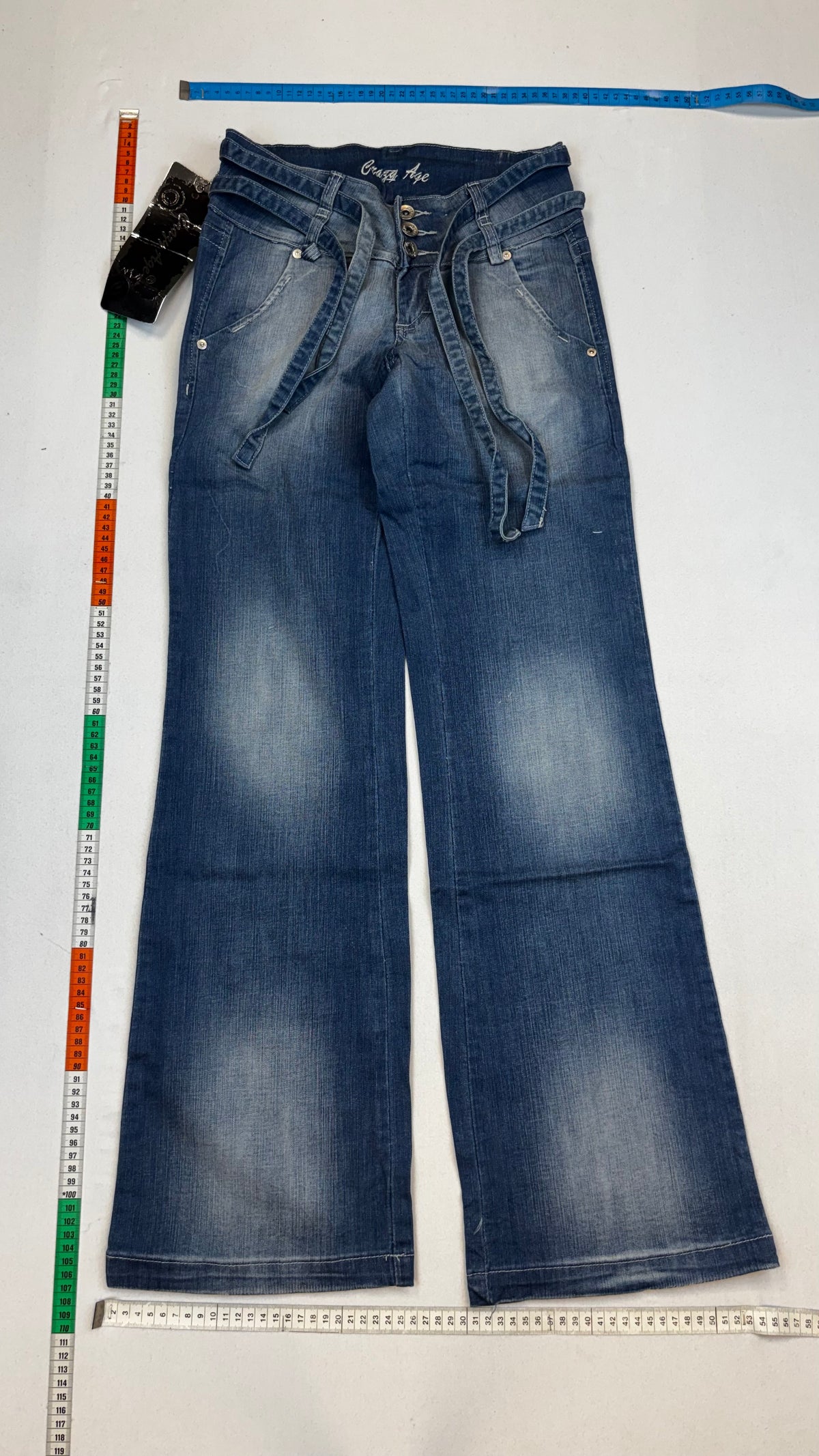 Crazy age wide bootcut jeans