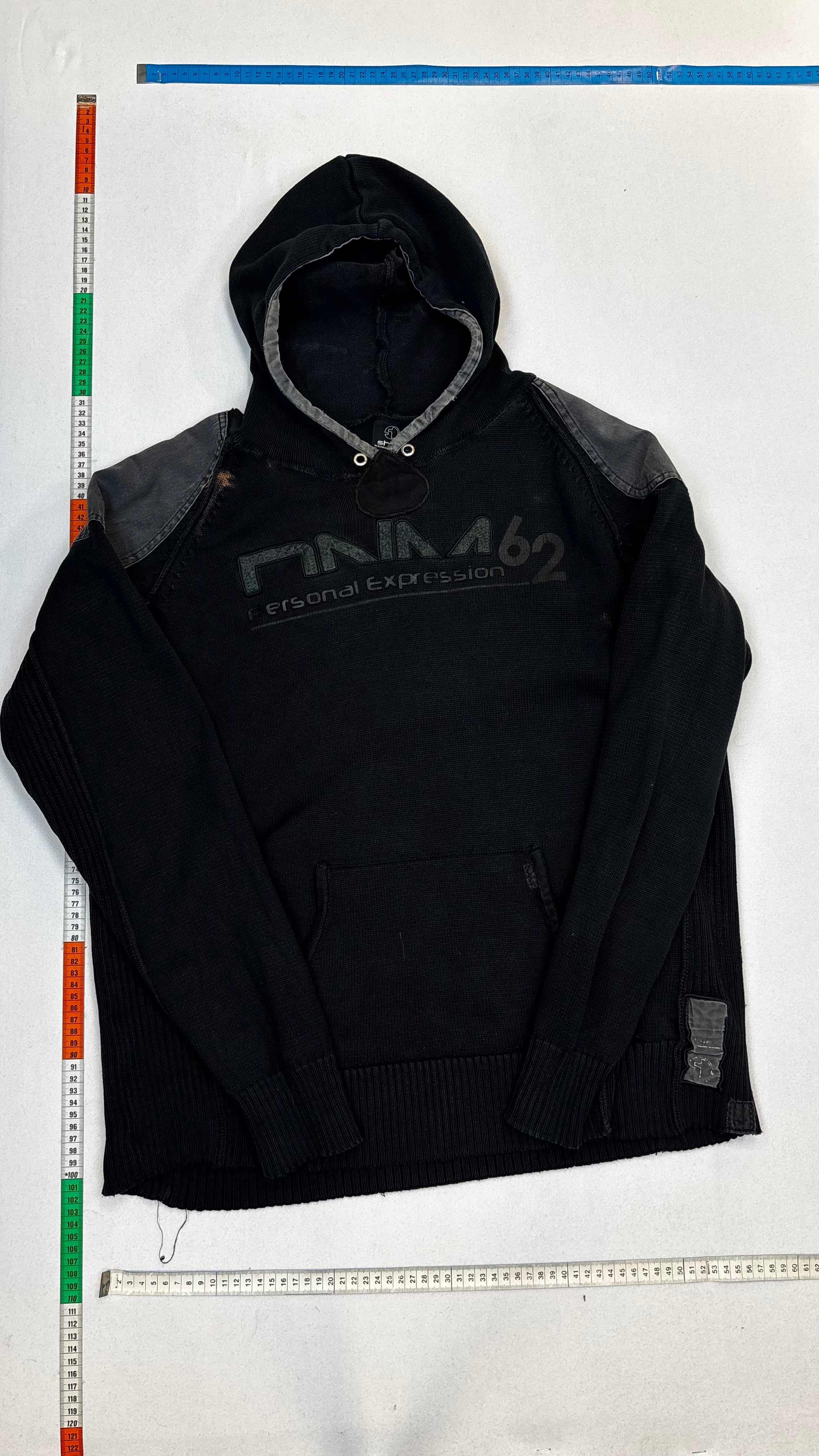 Knit hoodie